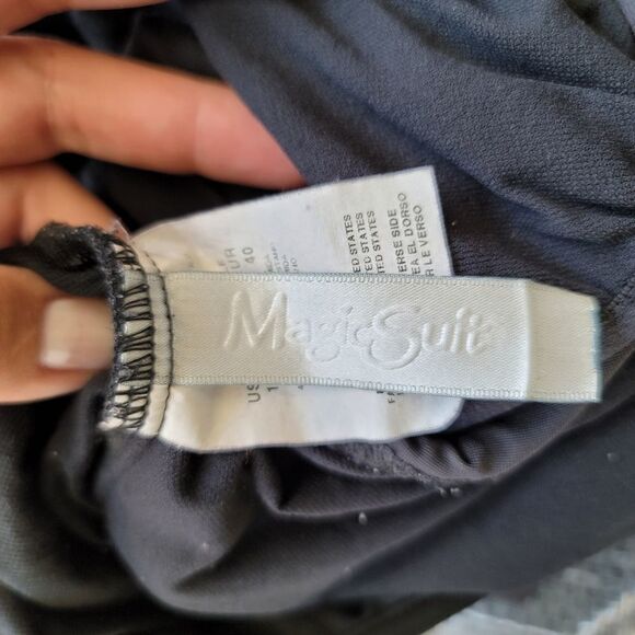 Magic suit black one piece swim suit - Picture 6 of 8